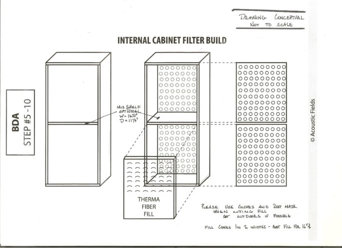 BDA-DIY Internal Perforated Absorber