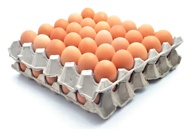 Egg cartons are not diffusers