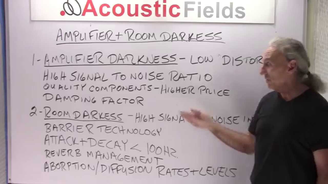 Amplifier & Room Darkness