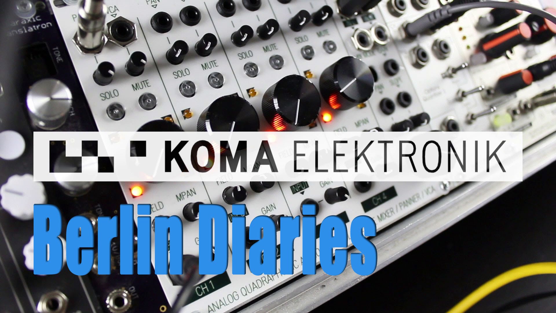 Berlin Diaries: Koma Elektronik – YouTube