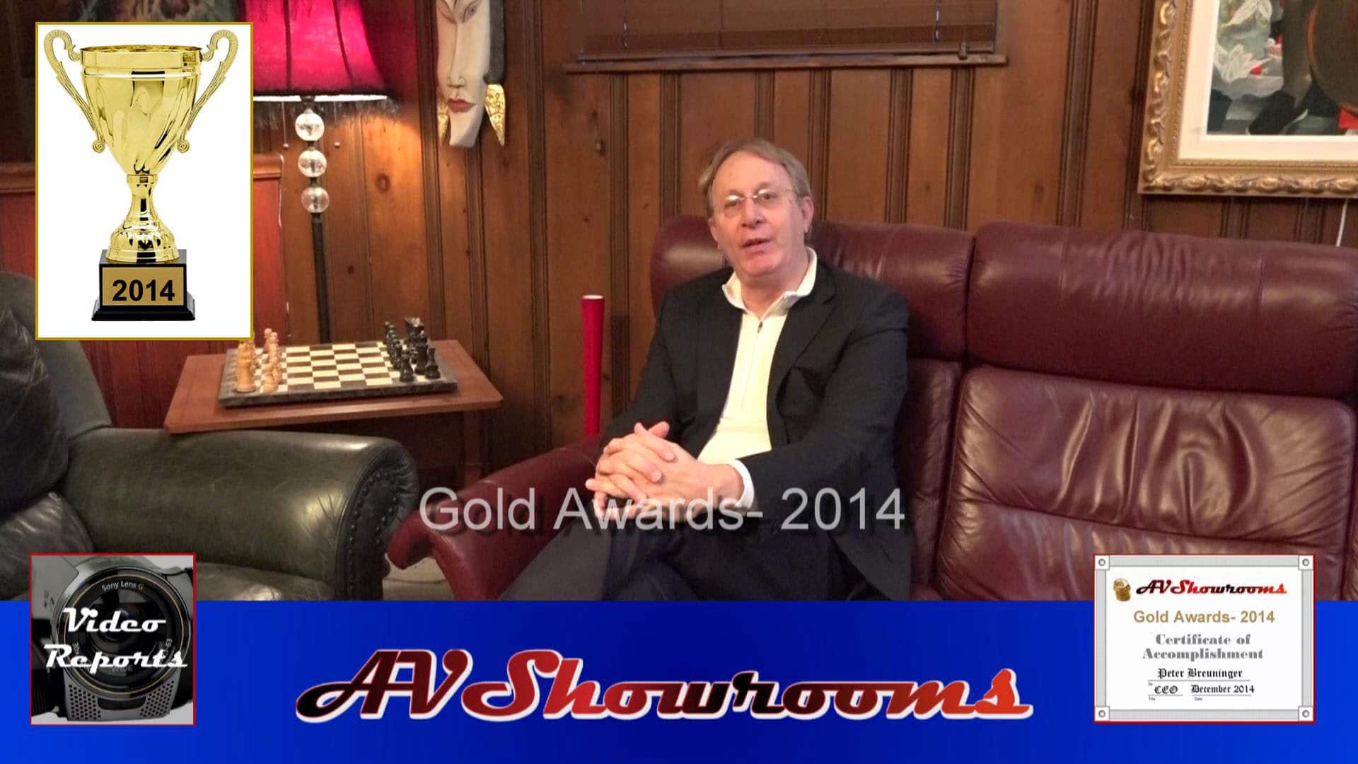 Best of 2014, AVShowrooms Gold Awards, Audiophile of the Year – YouTube