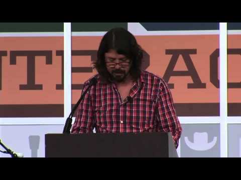 Dave Grohl South By Southwest (SXSW) 2013 Keynote Speech in Full – YouTube