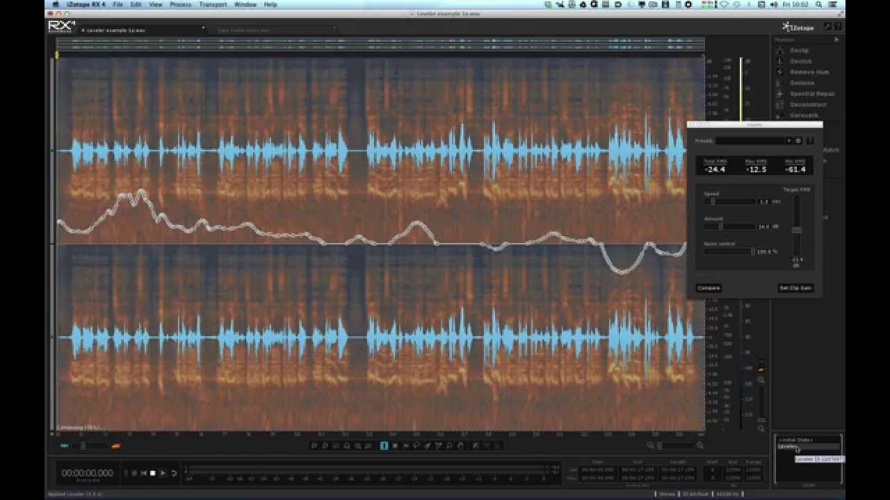 iZotope RX4 & RX4 Advanced Show & Tell Review – YouTube