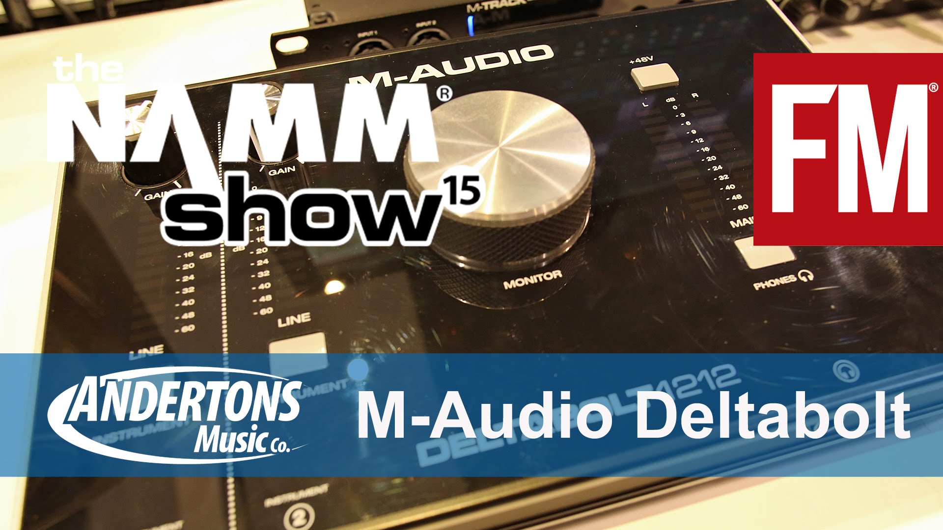 NAMM 2015 – M-Audio Deltabolt 1212 – YouTube