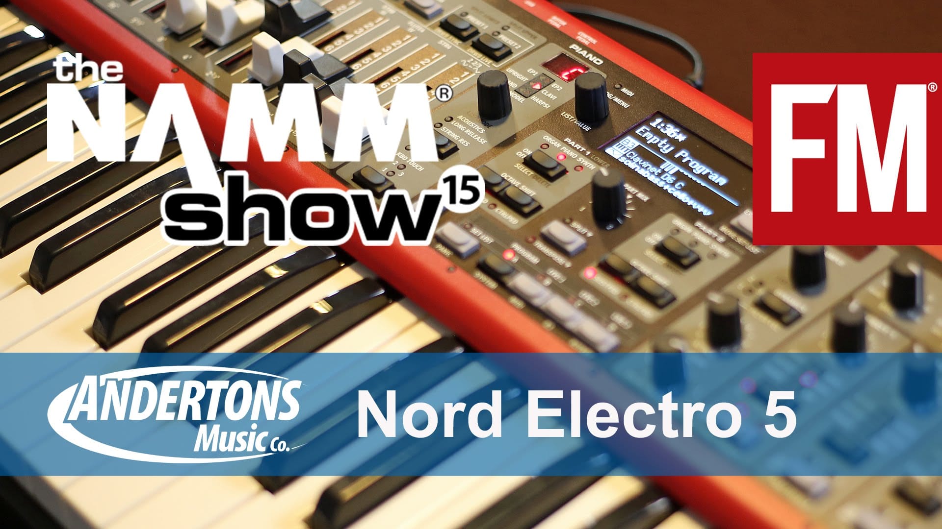 NAMM 2015 – Nord Electro 5 – YouTube