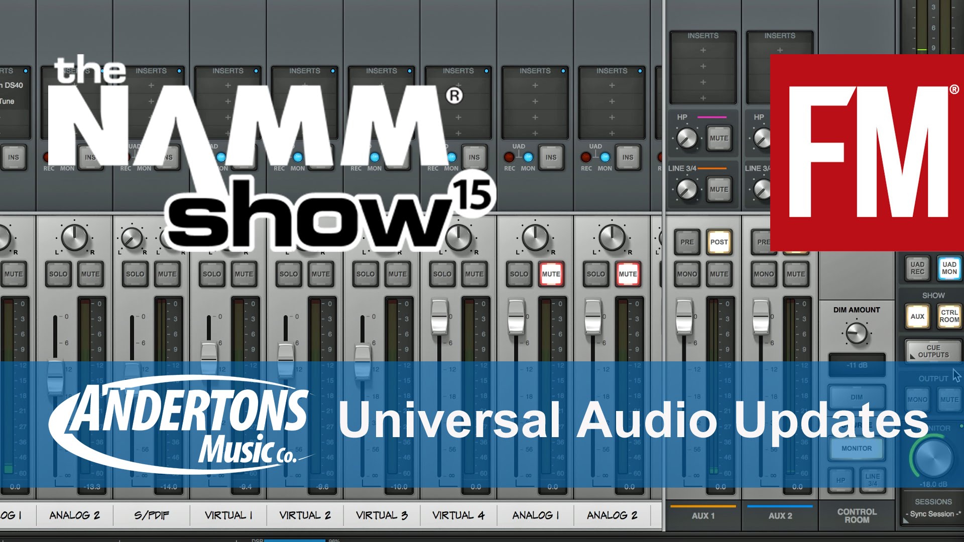 NAMM 2015 – Universal Audio Updates – YouTube