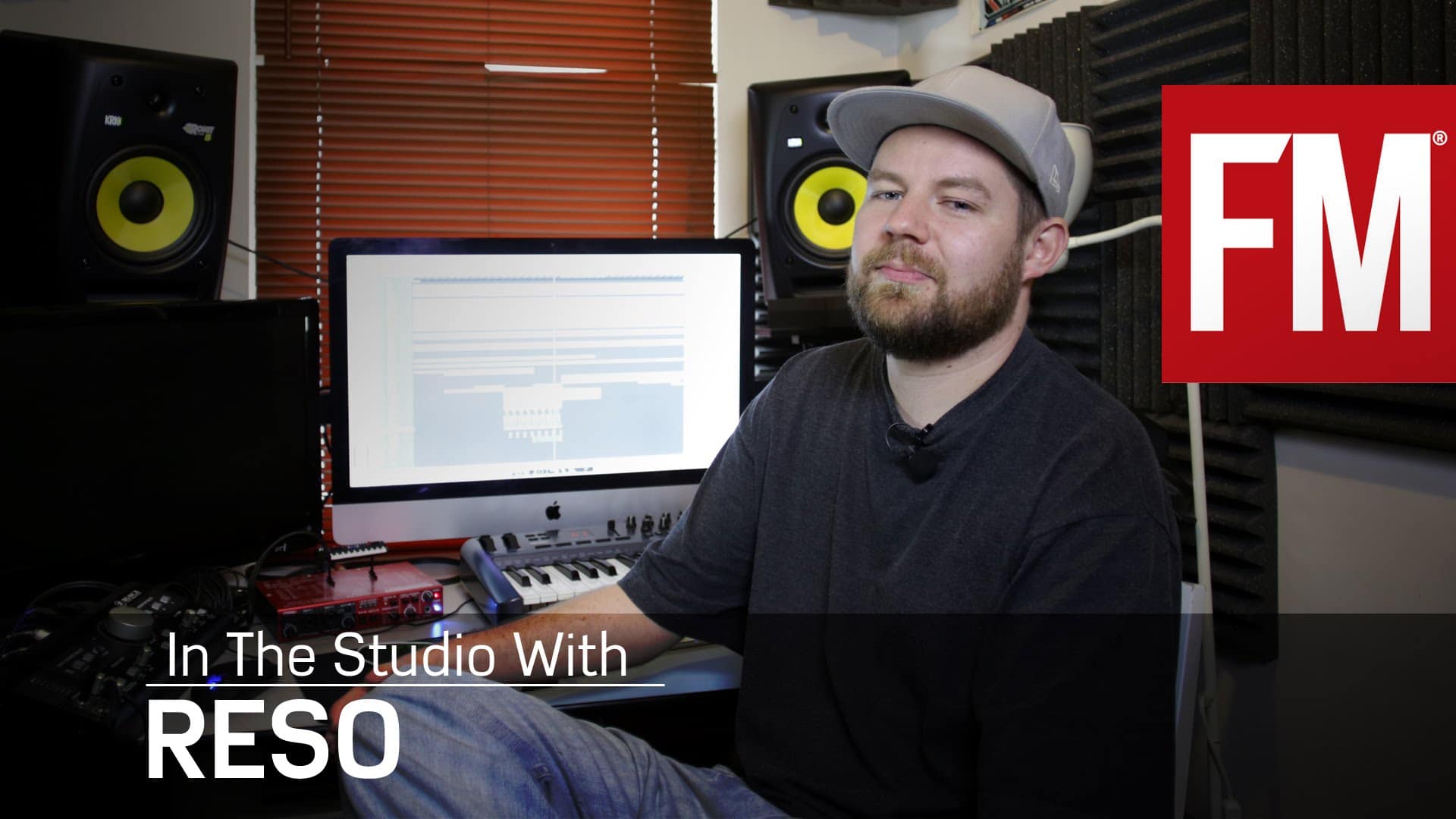 Reso creating breaks In The Studio With Future Music – YouTube