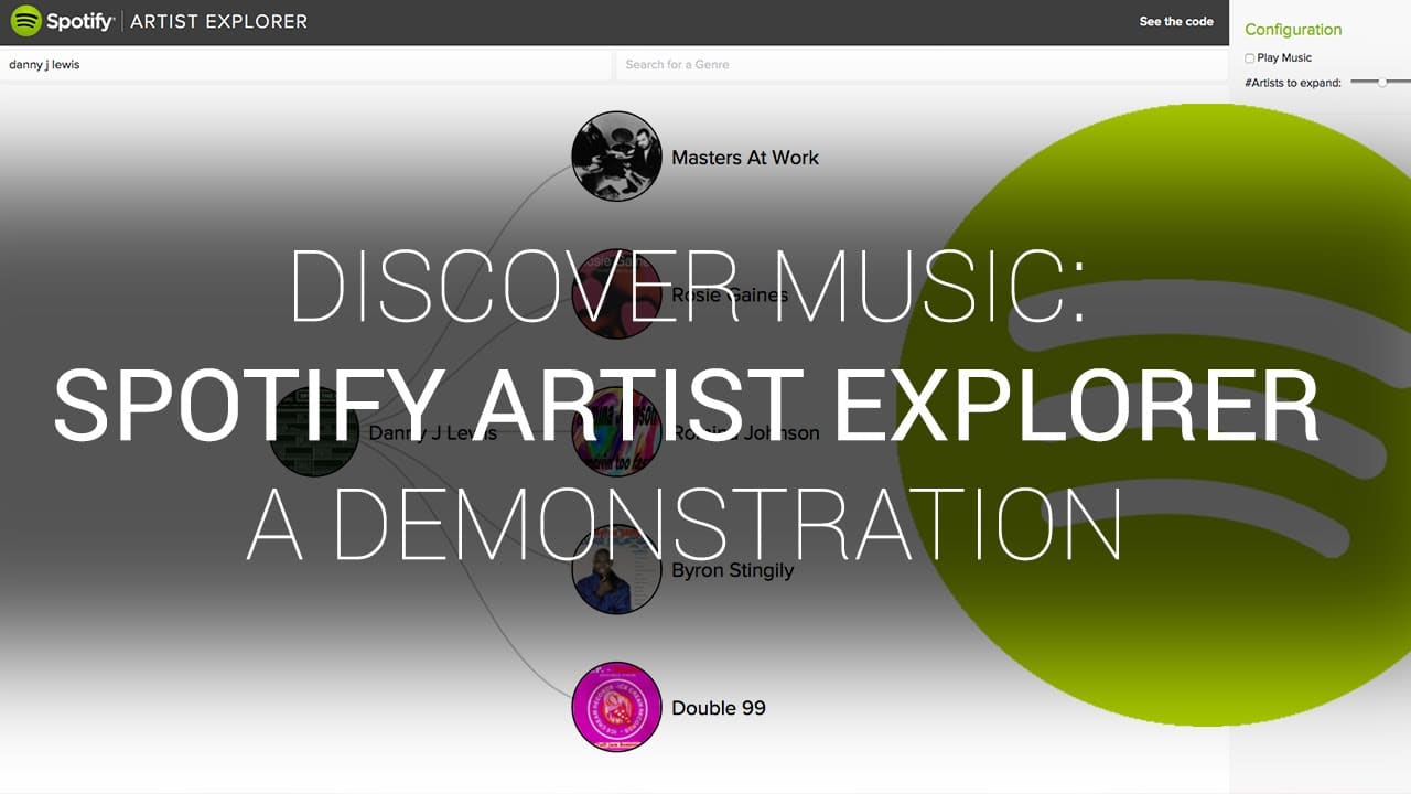 Spotify Artist Explorer – an amazing way to discover music – YouTube