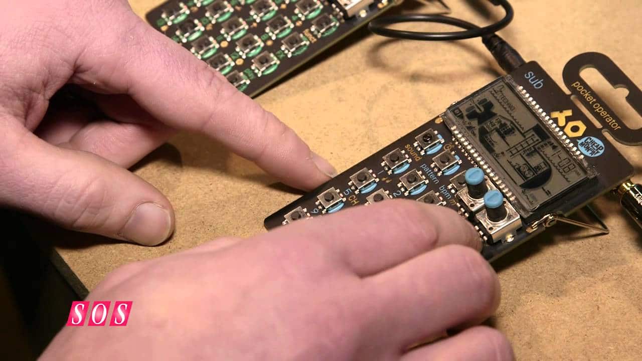 Teenage Engineering Pocket Operators – NAMM 2015 – YouTube