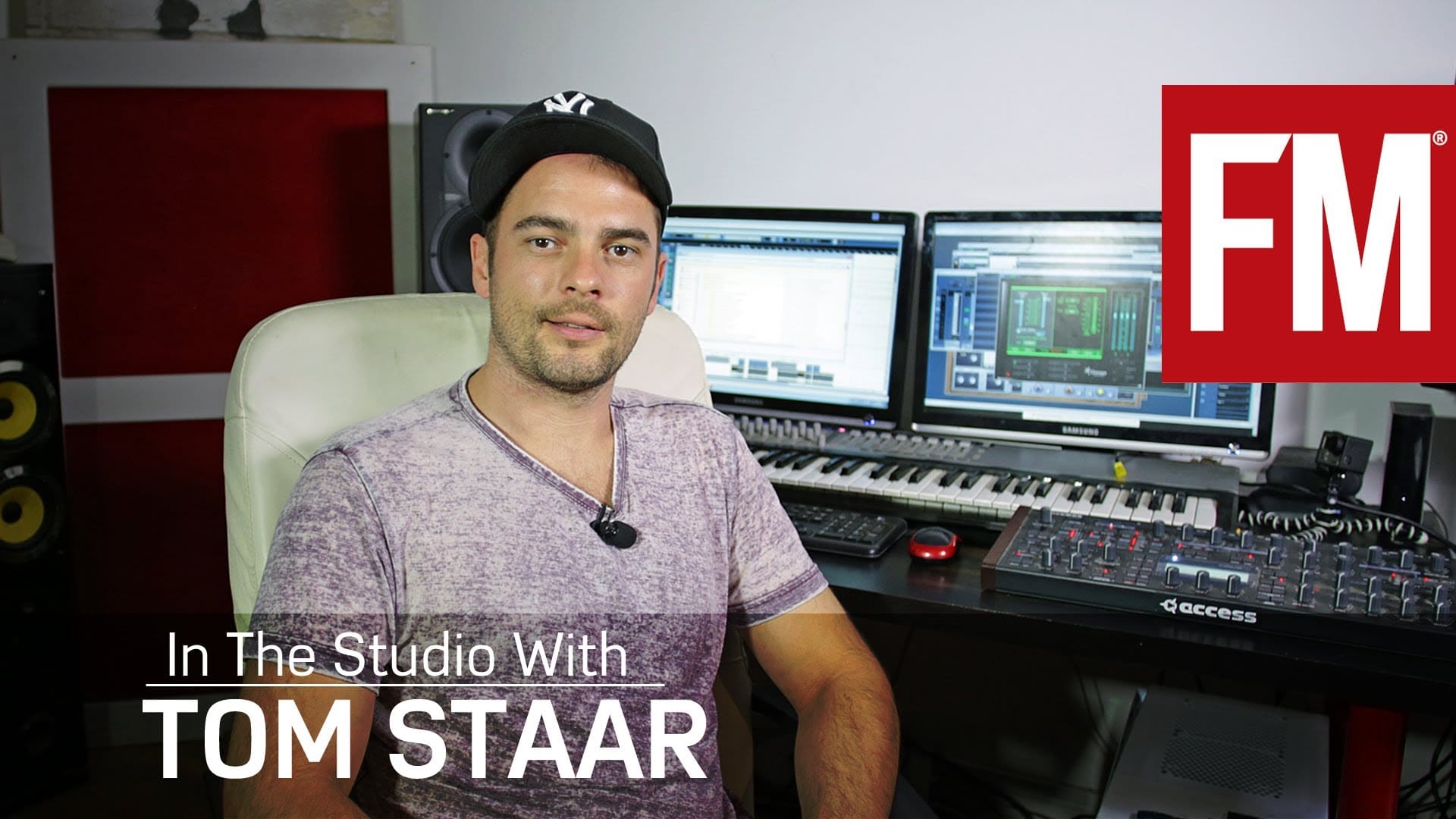 Tom Staar In The Studio With Future Music – YouTube