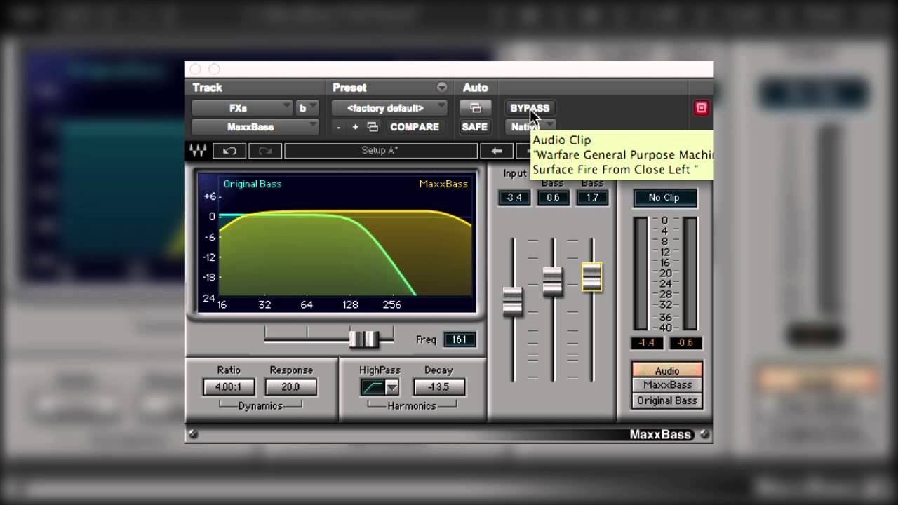 Using Waves MaxxBass In Audio Post Production – YouTube