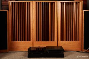 image of 3 diffusers in home theater
