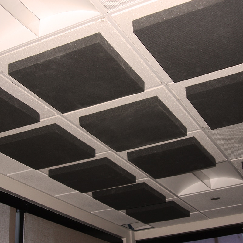 Suspended Ceiling Foam Tile Acoustic Fields