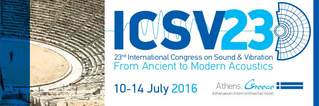 Logo of the International Congress on Sound and Vibration
