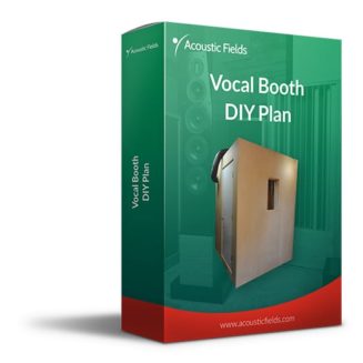 vocal booth diy plan box mockup