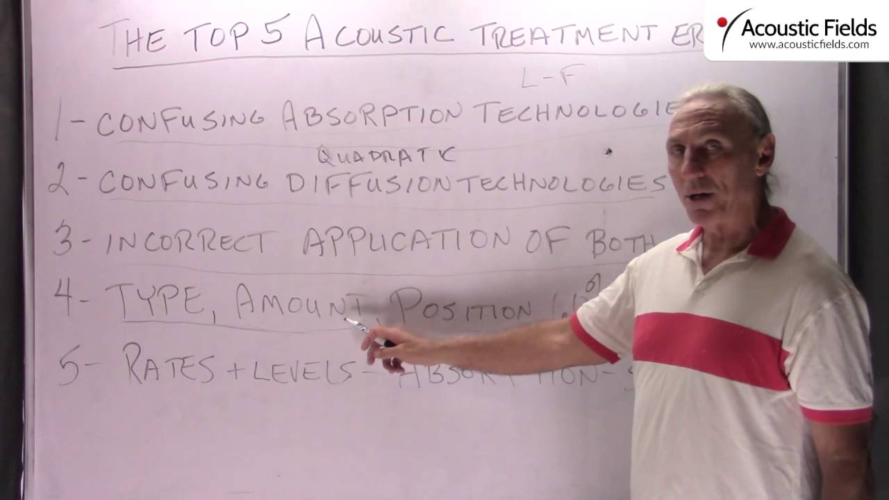 The Top 5 Acoustic Treatment Errors
