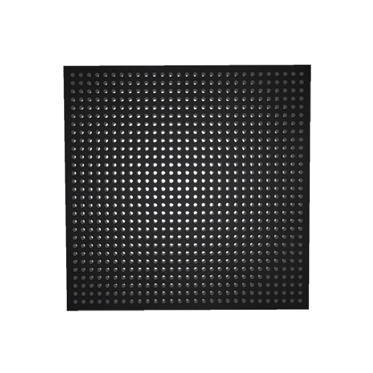mockup of perforated absorber by Acoustic Fields