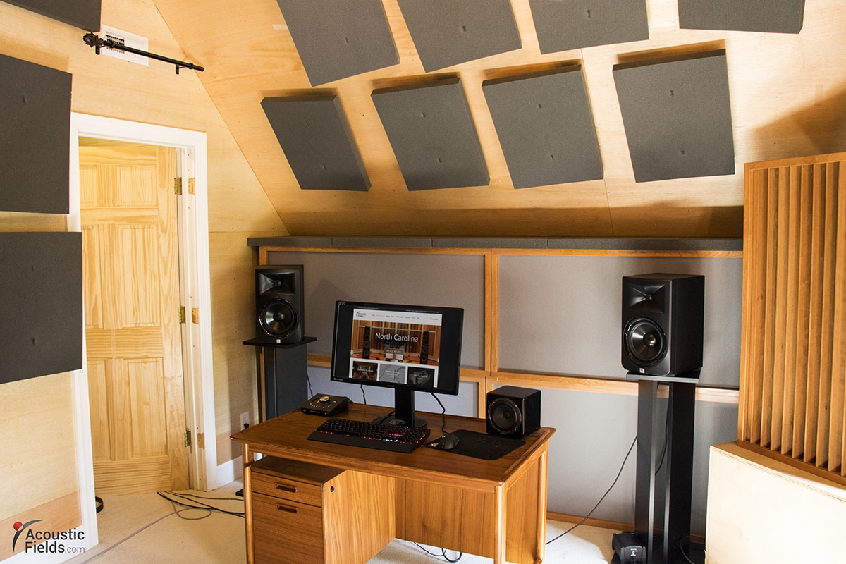 Acoustic treatment for home studios