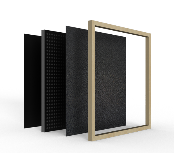 Product image of a Low Frequency Carbon Panel