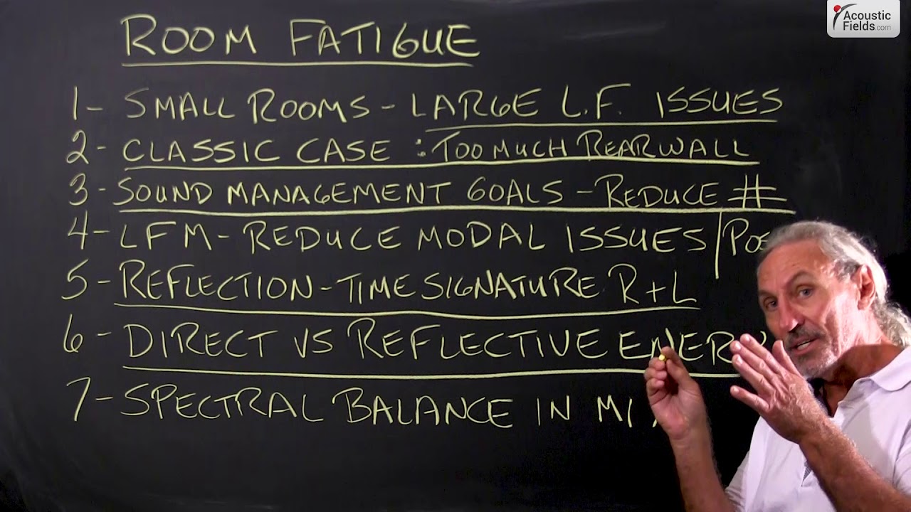 How Low Frequency Issues Cause Room Fatigue