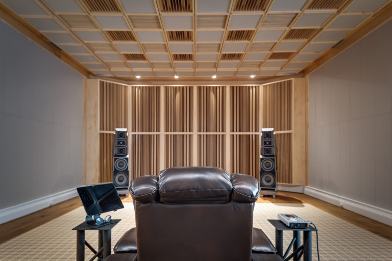 Skyline Acoustic Diffuser & Quadratic Diffuser Acoustic Fields