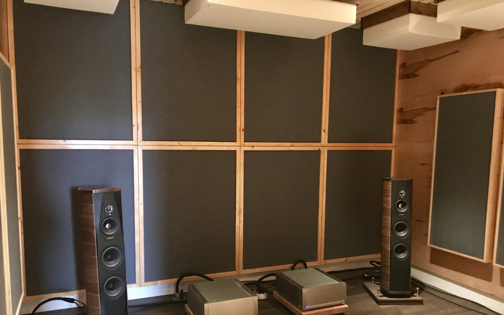 Acoustic Foam Installation Shalom