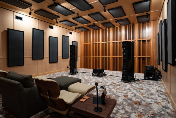 two channel listening room acoustics 3