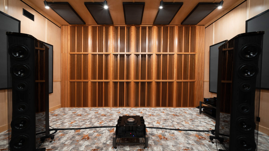 acoustical wall covering aka acoustic sound diffusers