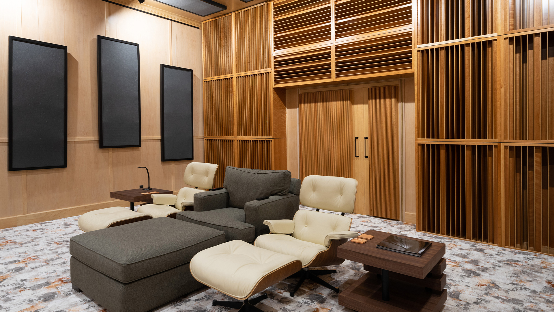 acoustic treatment living room