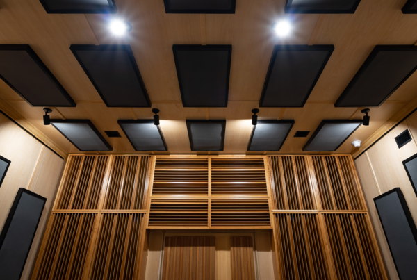 Alternative to Drop Ceiling 7 two channel listening room acoustics 9