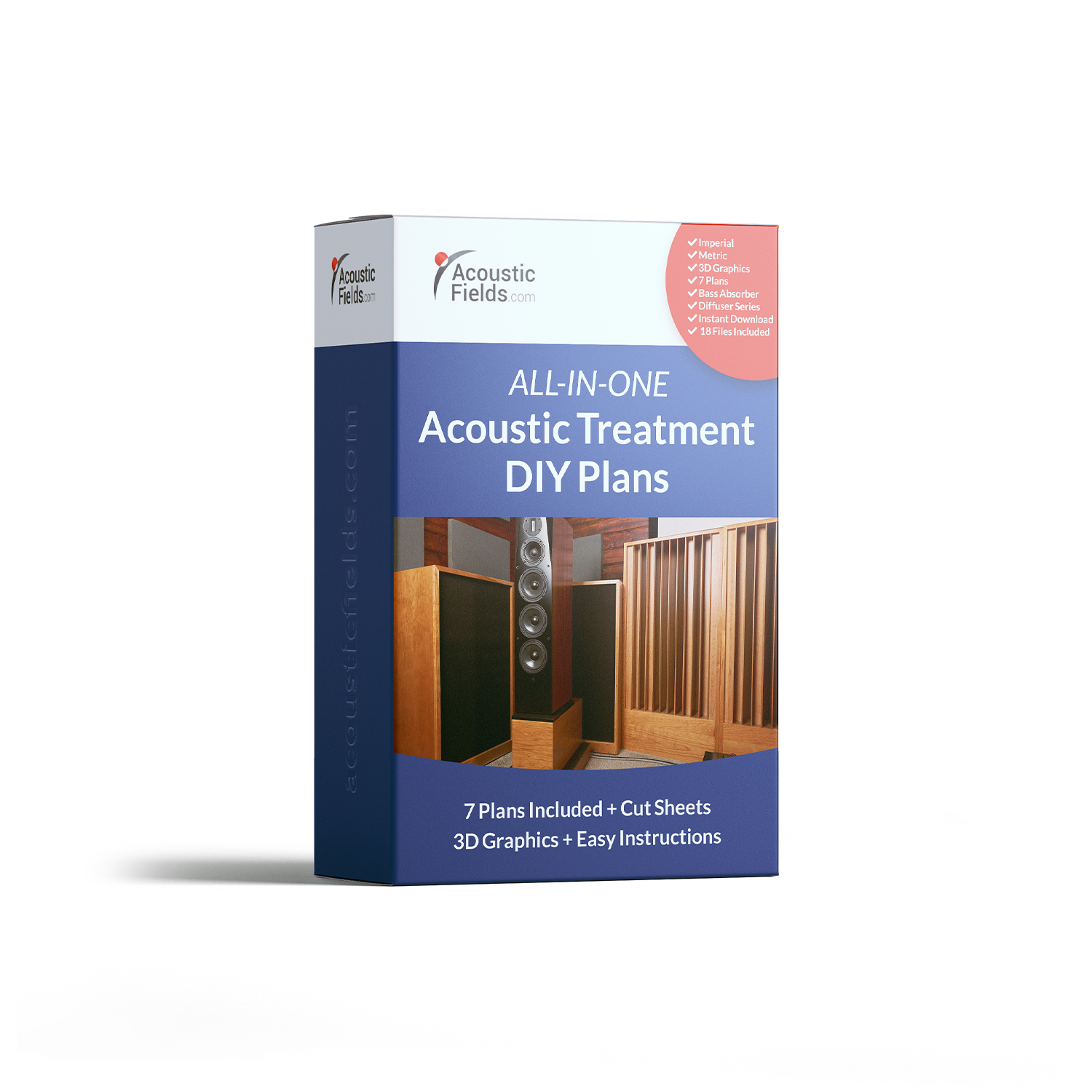 All in One Acoustic Treatment DIY Bundle 1 AIO Box Front 2