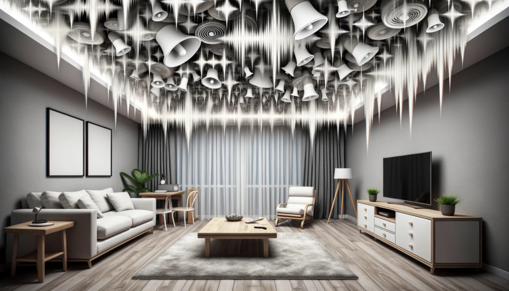 ceiling soundproofing visualization